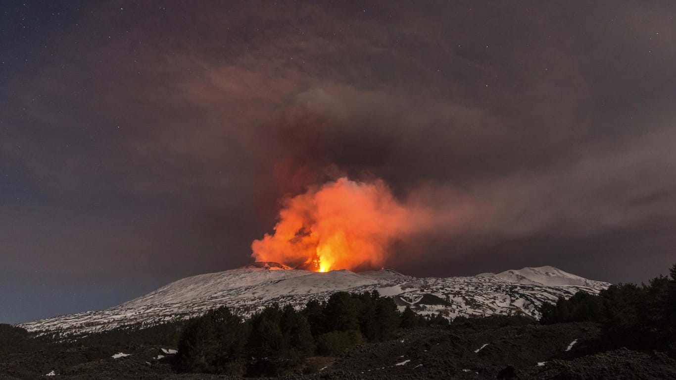 Der Ätna gehört zu den aktivsten Vulkanen der Welt.