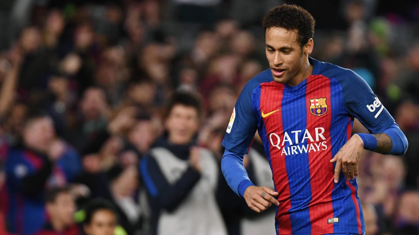 Neymar vom FC Barcelona geht auch vor Gericht als Sieger vom Platz.