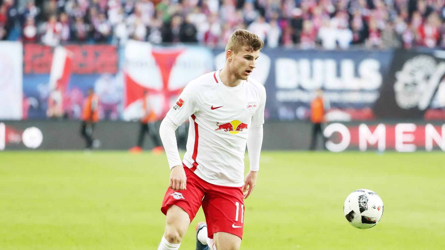 Timo Werner erzielte in dieser Saison bereits 14 Tore für RB Leipzig.