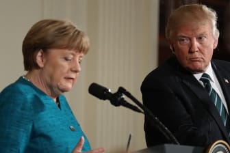 Angela Merkel wusste bei ihrem USA-Besuch zu überzeugen - Gastgeber Donald Trump weniger.