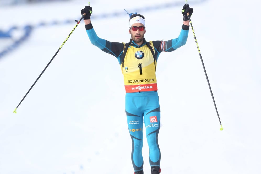 Martin Fourcade gewann den Massenstart über 15km in Oslo.