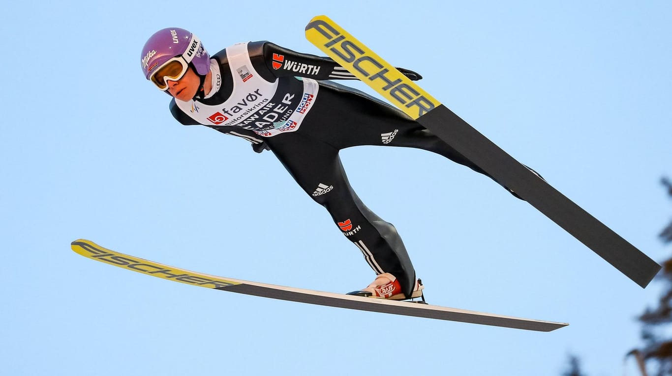 Andreas Wellinger will beim Skifliegen in Vikersund aufs Podest.