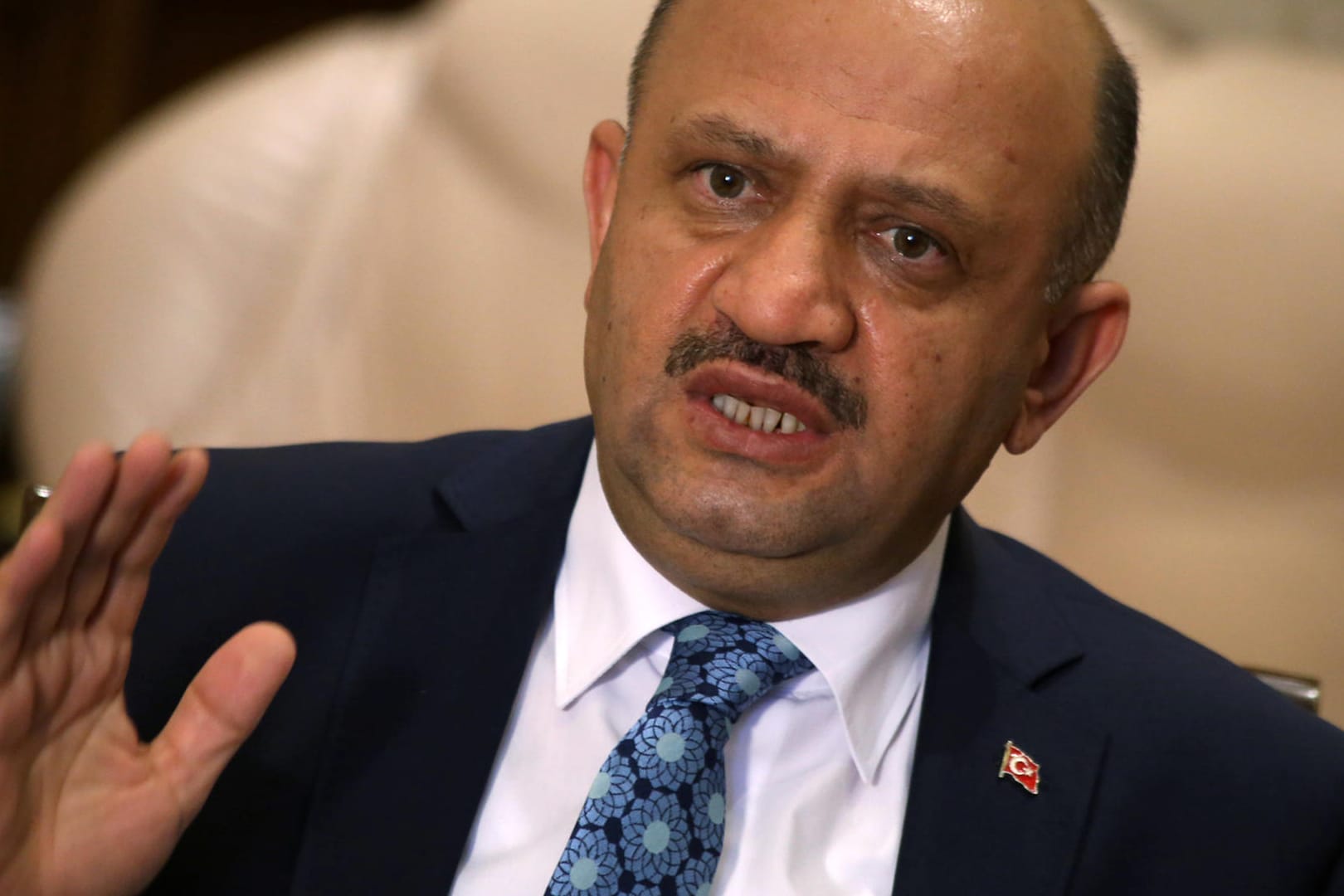 Der türkische Verteidigungsminister bezeichnet die Aussagen von BND-Präsident Bruno Kahl als "sehr unglücklich".