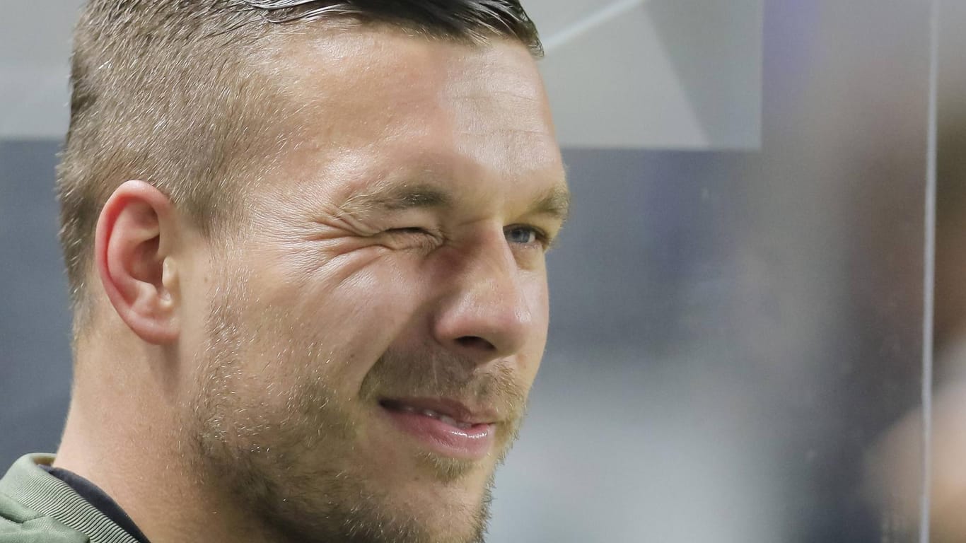Lukas Podolski ist für seine lustigen Sprüche bekannt.