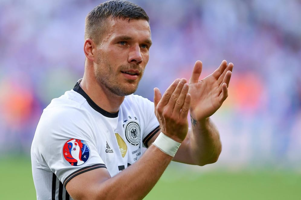 Gegen England bestreitet Poldi sein 130. und letztes Länderspiel.