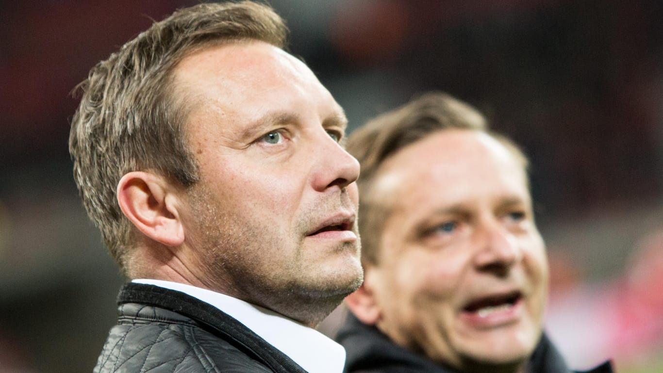 Sie arbeiteten schon beim FC Schalke 04 zusammen: Manager Horst Heldt und der neue 96-Trainer Andre Breitenreiter sind wieder vereint.