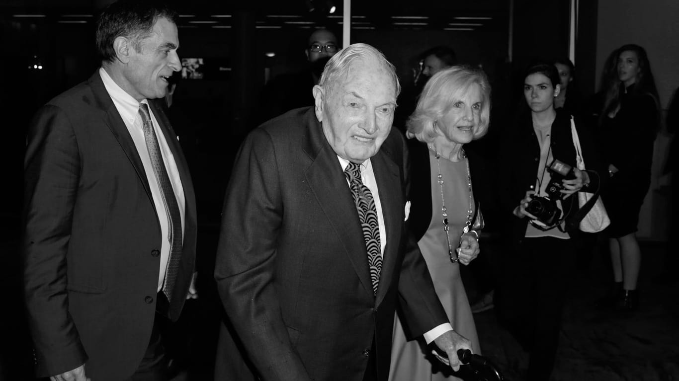 Der Milliardär David Rockefeller ist tot. Er erlag im Alter von 101 Jahren einem Herzleiden.
