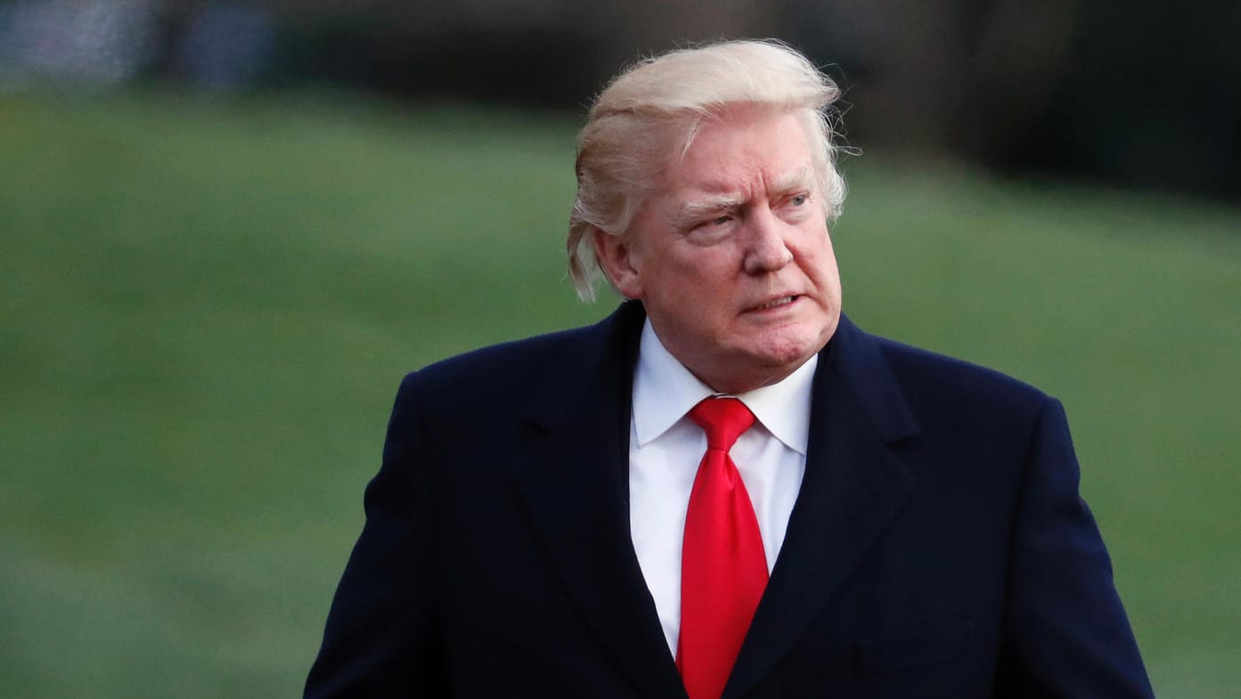 US-Präsident Donald Trump hat schon bessere Tage gesehen.
