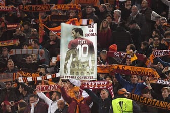 Francesco Totti ist der Held der Roma-Anhänger.