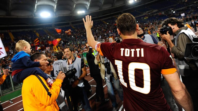 Ist am Saisonende für Totti in Rom Schluss?