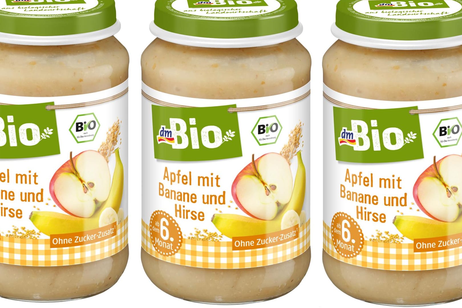 Eine Sorte des dm-Babybreis wird zurückgerufen, weil er Gluten enthält