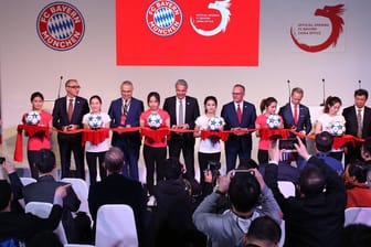 Der FC Bayern ist ab sofort auch in Shanghai vertreten.