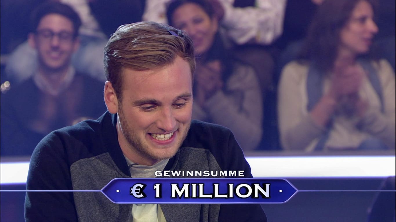 Leon Windscheid gewann im November 2015 die Million bei Günther Jauch.