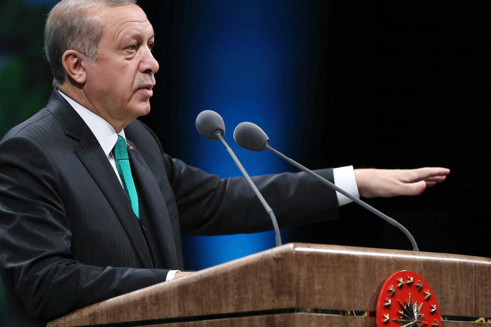 Der türkische Präsident Erdogan
