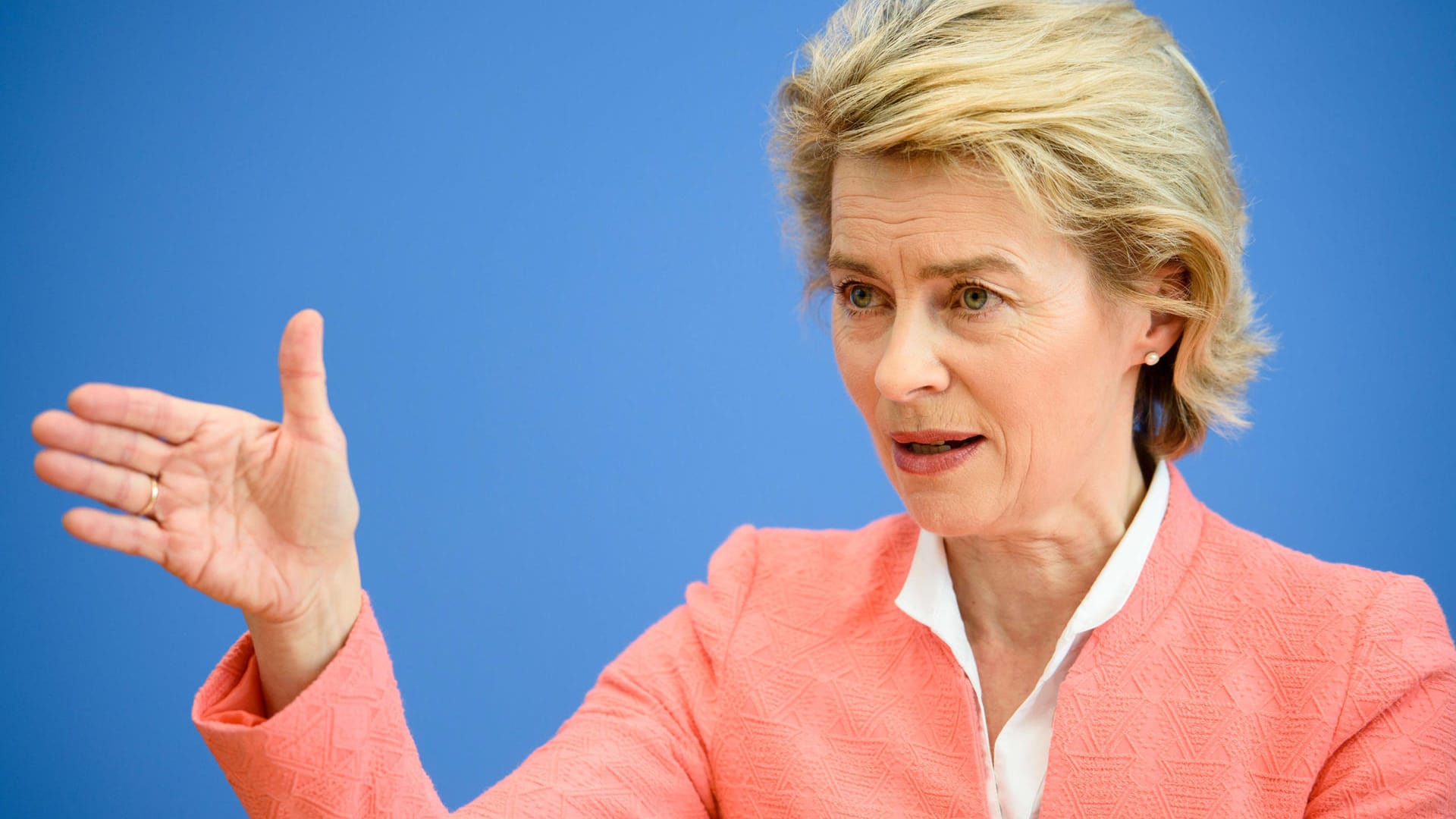 Bundesverteidigungsministerin Ursula von der Leyen.