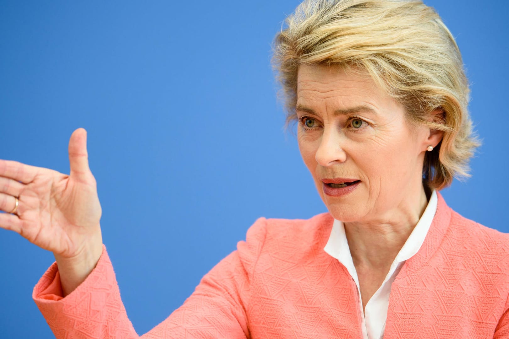 Bundesverteidigungsministerin Ursula von der Leyen.