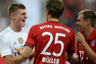 Toni Kroos trifft im Spiel Bayern-Real auf seine Kollegen aus der deutschen Nationalmannschaft.