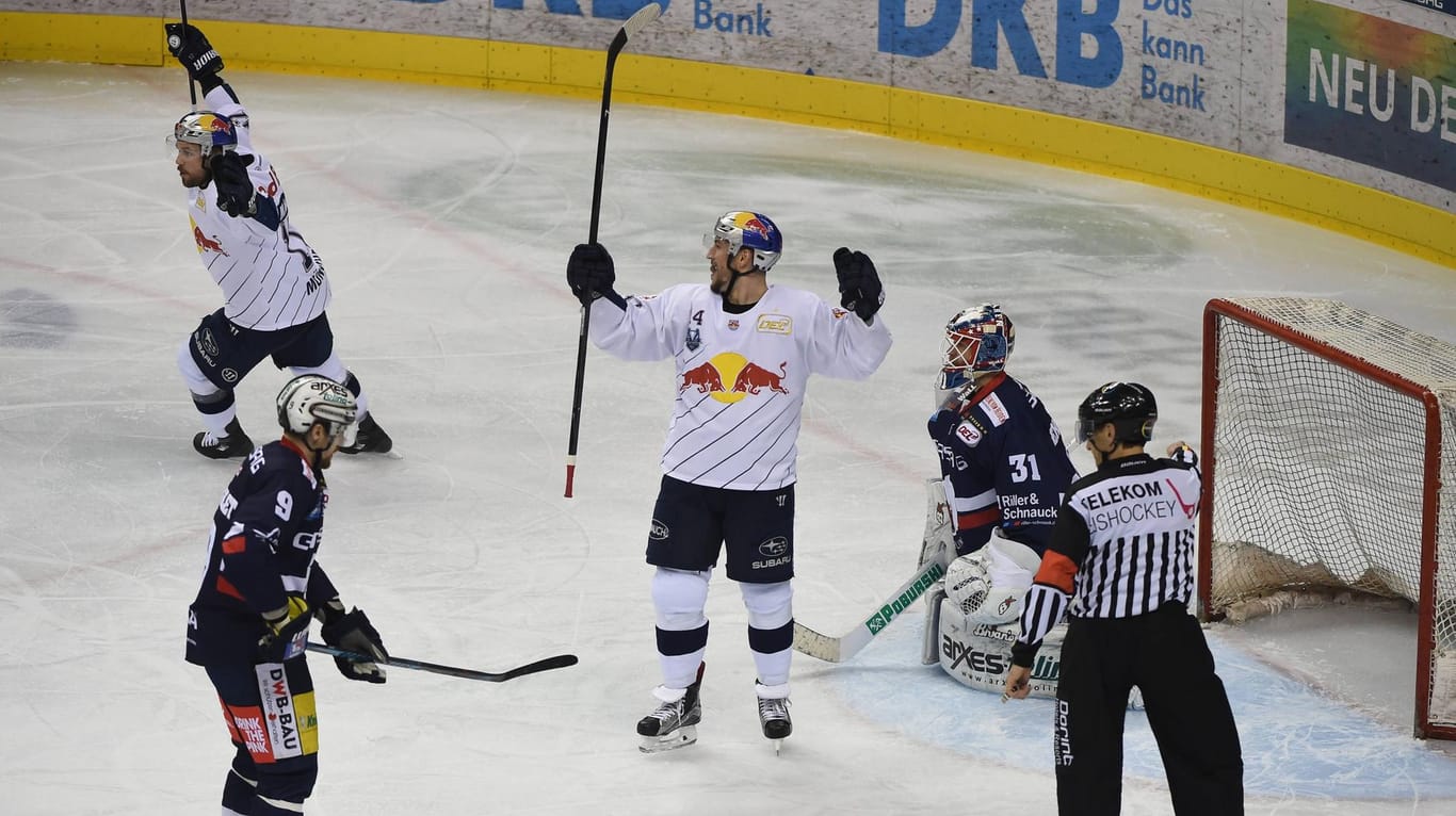 Ausgleich: München bleibt durch das 2:1 in Berlin weiter gut im Rennen. In der Best-of-Seven-Serie steht es nun 1:1.