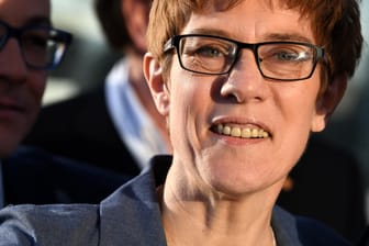 Die Gewinnerin des Wahlabends im Saarland: CDU-Ministerpräsidentin Annegret Kramp-Karrenbauer.