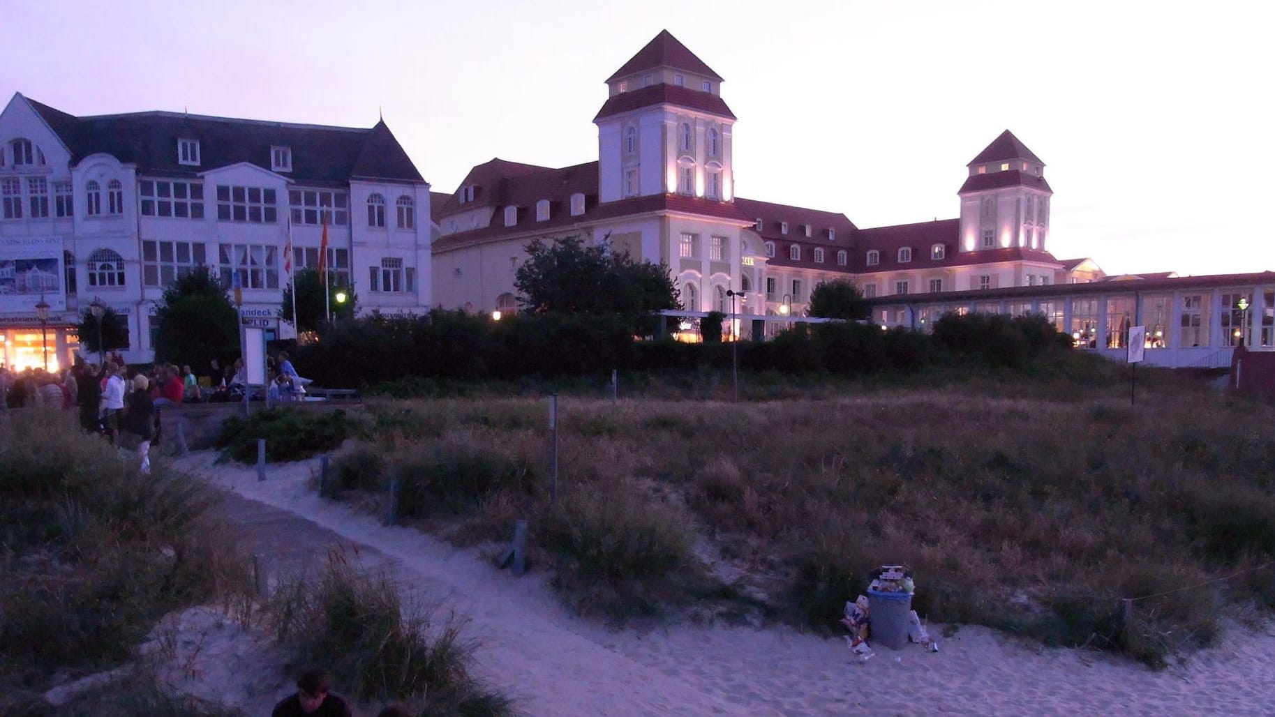 Abendstimmung im Ostseebad Binz