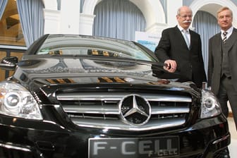 2009 hatte die Brennstoffzelle noch hohe Priorität: Mercedes forcierte ein Projekt mit der B-Klasse F-Cell in Hamburg.