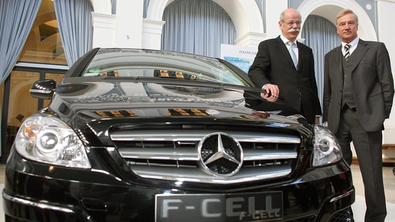 2009 hatte die Brennstoffzelle noch hohe Priorität: Mercedes forcierte ein Projekt mit der B-Klasse F-Cell in Hamburg.