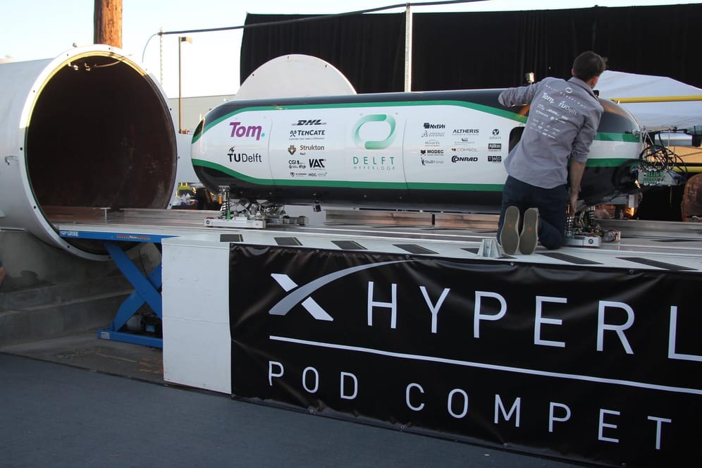 Hyperloop der Konkurrenz könnte innerdeutsche Flüge ersetzen (Symbolbild)