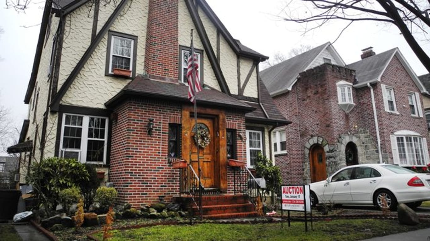 Ein Millionenobjekt und ein Stück Geschichte: Das Elternhaus von US-Präsident Donald Trump in Queens.