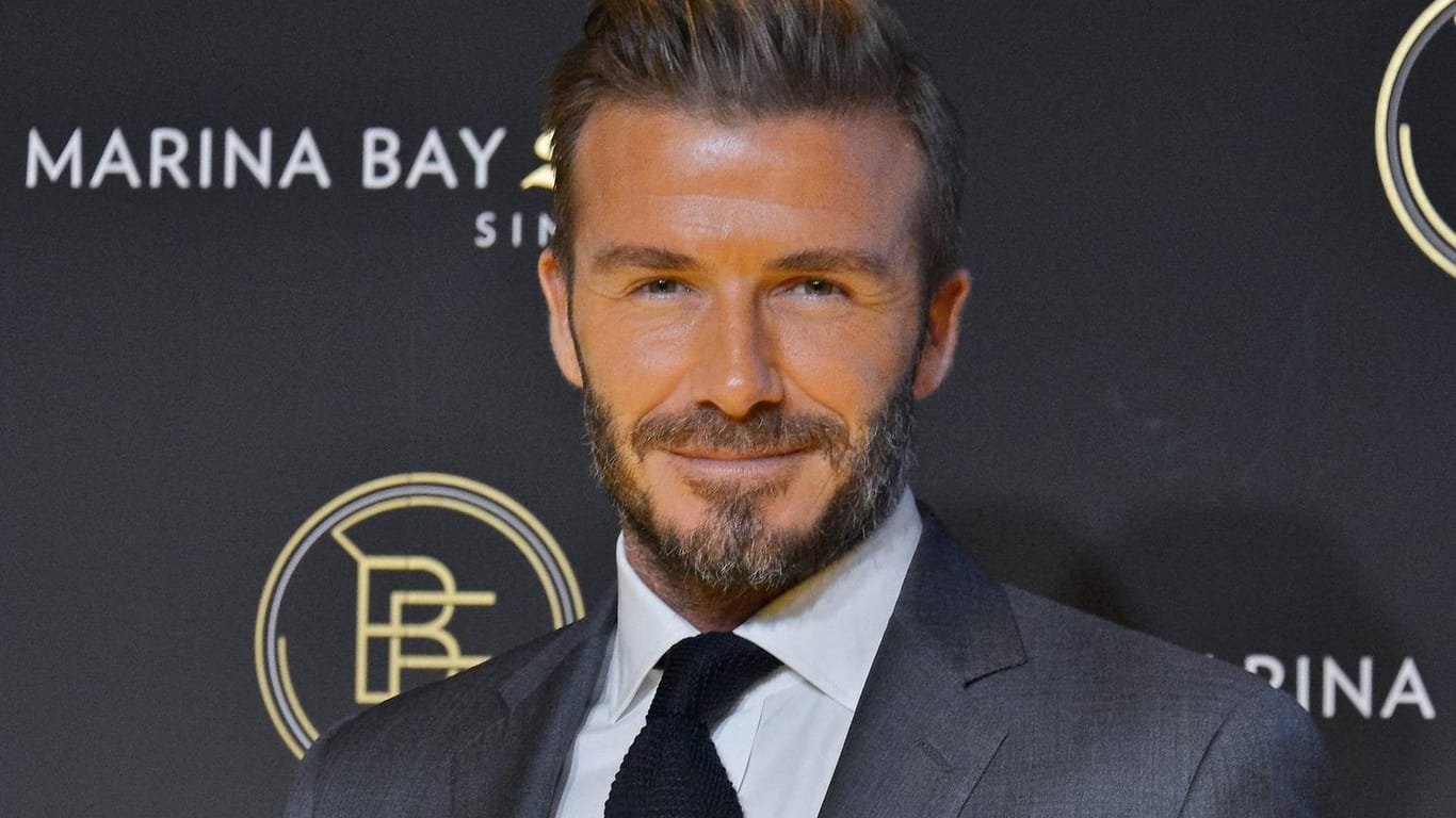 David Beckham ist eigentlich ein sehr ansehnlicher Mann.