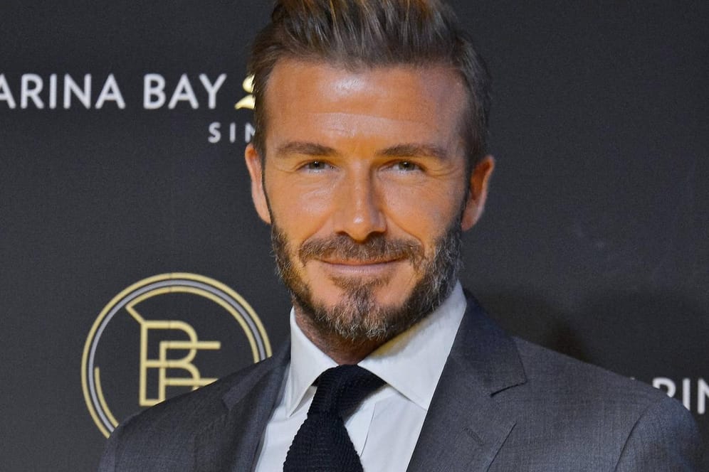 David Beckham ist eigentlich ein sehr ansehnlicher Mann.
