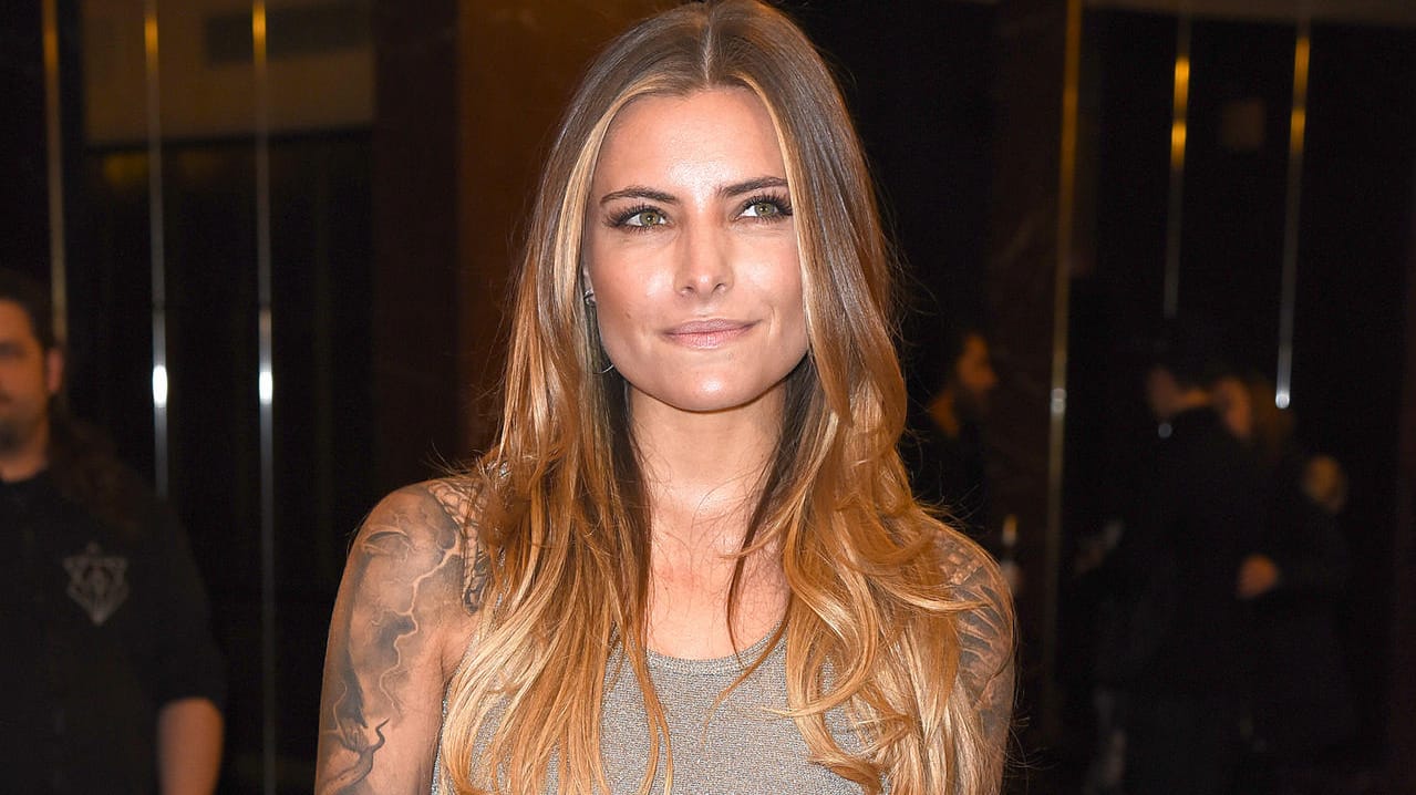 Sophia Thomalla war in London auf Kuss-Kurs.