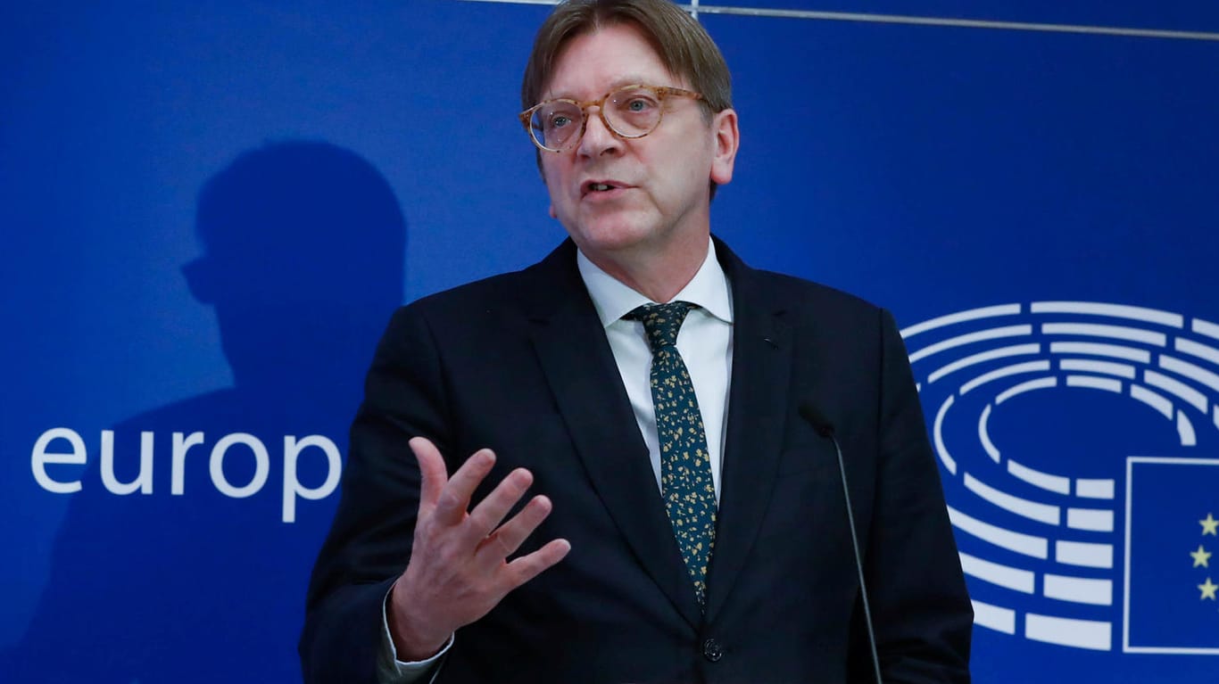 Als Unterhändler des EU-Parlaments hat Guy Verhofstadt beim Austrittsprozess ein gewichtiges Wort mitzureden.