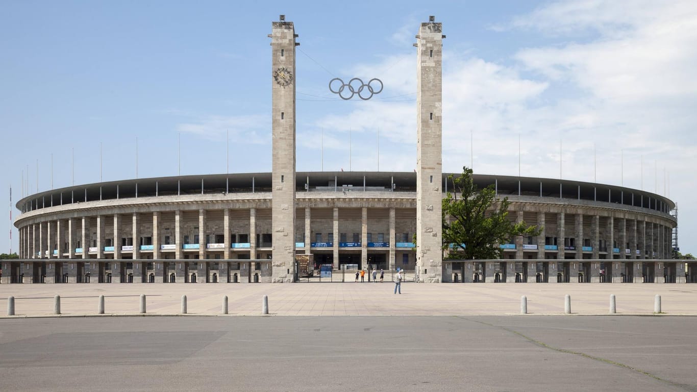 Das Olympiastadion Berlin wurde für die Olympischen Sommerspiele 1936 erbaut.
