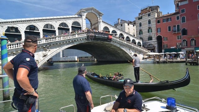 Die Rialto-Brücke über den Canale Grande in Venedig war ein mögliches Anschlagsziel.