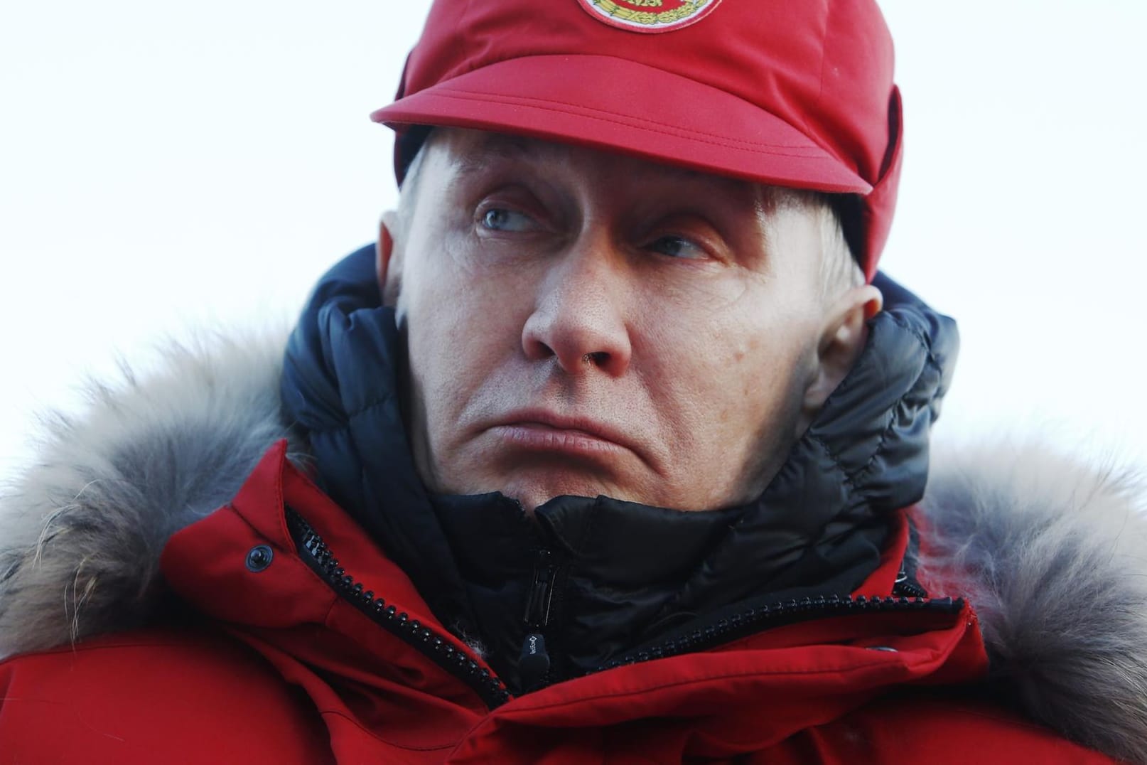 Der russische Präsident Wladimir Putin beim Besuch der arktischen Inselgruppe Franz-Josef-Land.
