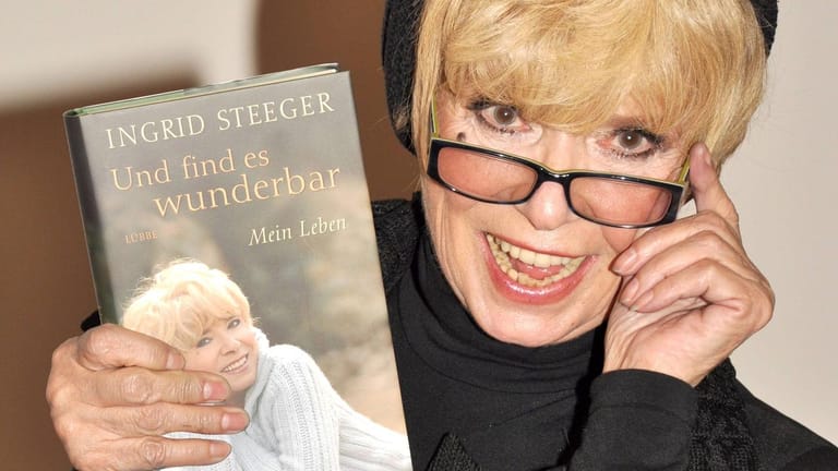 Ingrid Steeger präsentierte 2013 ihre Autobiografie.