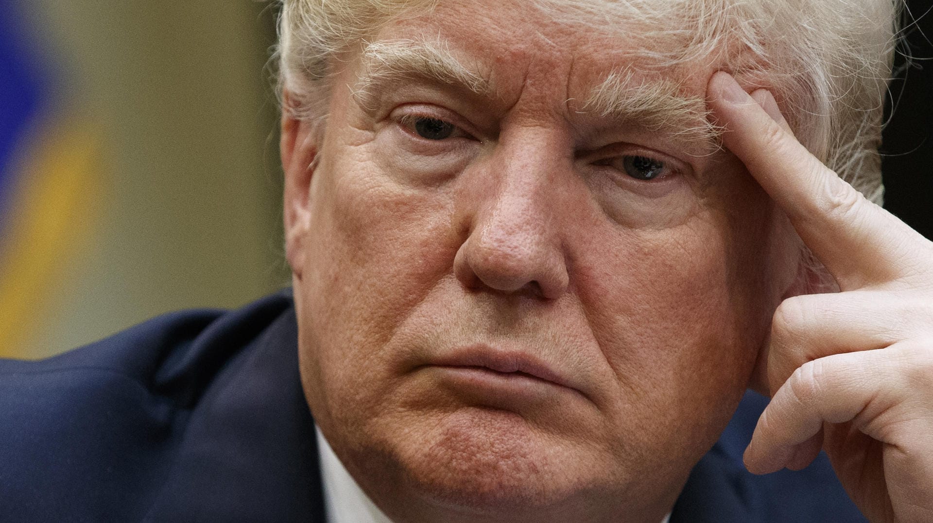 Die an ihn gerichteten Nachrichten der Hacker dürften US-Präsident Trump nicht gefallen haben. Die an ihn gerichteten Nachrichten der Hacker dürften US-Präsident Trump nicht gefallen haben.