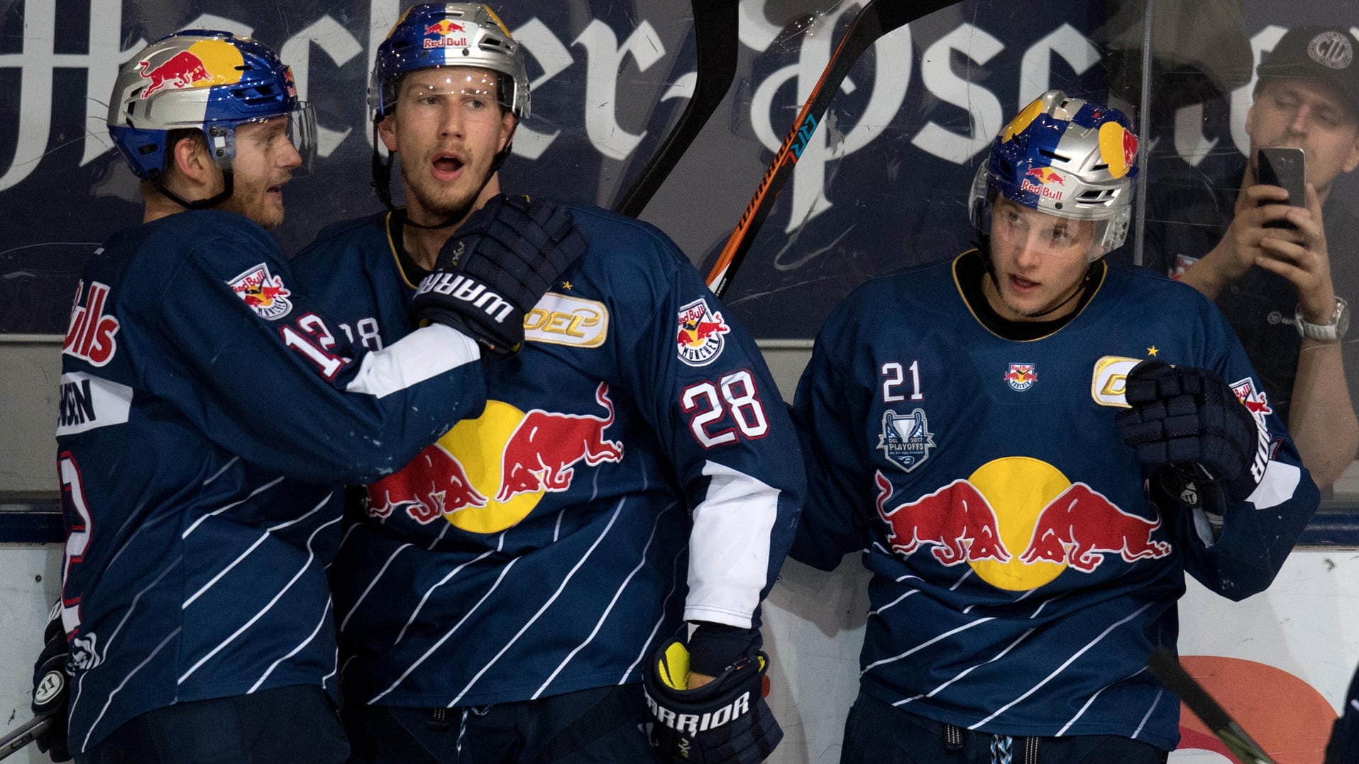 Nach dem Sieg über die Eisbären steht Red Bull München erneut im Finale.