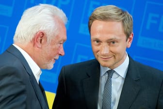 Wolfgang Kubicki und Christian Lindner wollen sich bei der Bundestagswahl alle Optionen offen lassen.