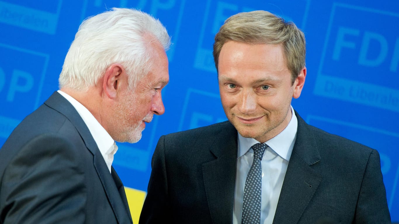 Wolfgang Kubicki und Christian Lindner wollen sich bei der Bundestagswahl alle Optionen offen lassen.