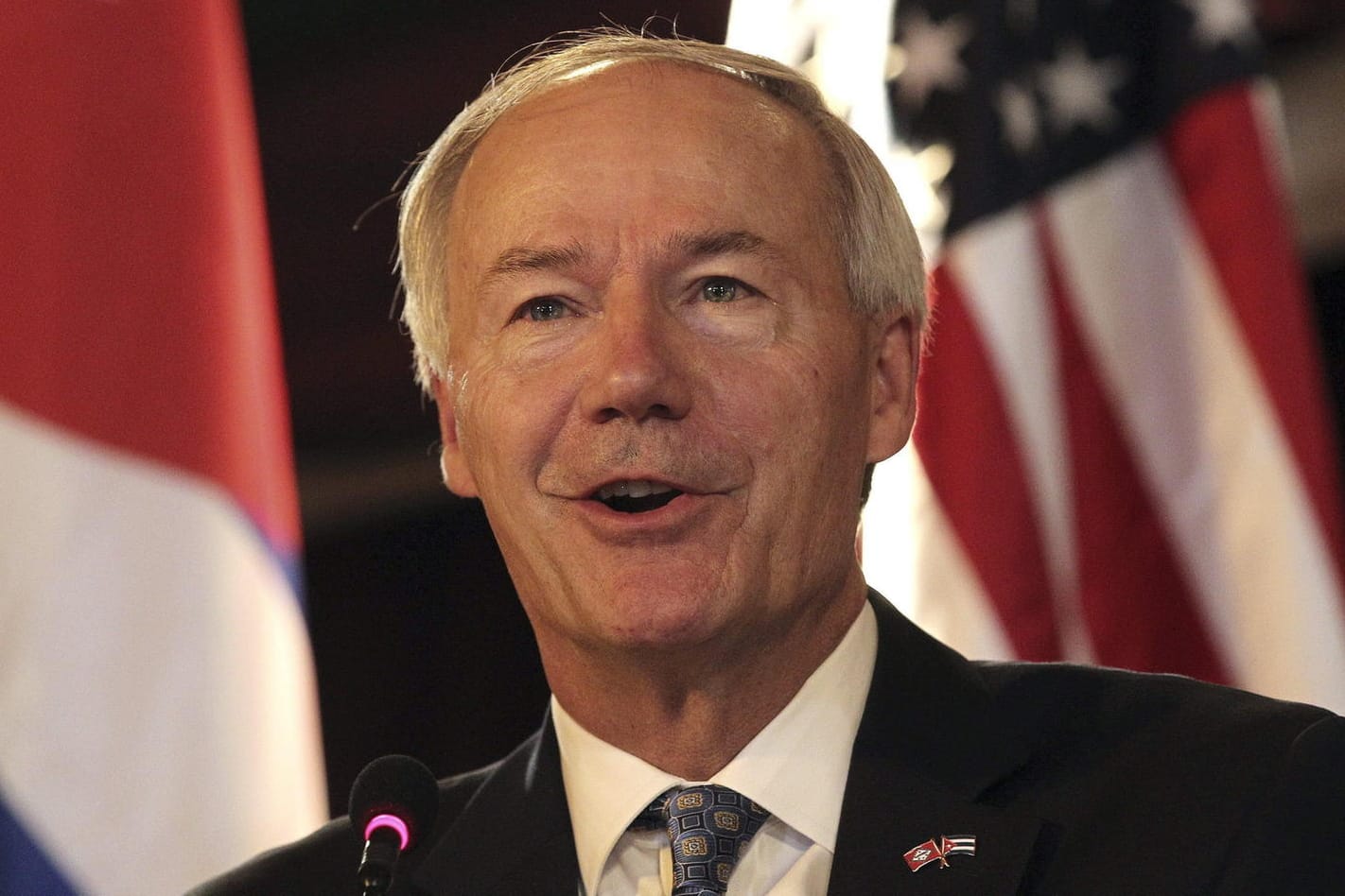 Der Gouverneur von Arkansas, Asa Hutchinson.