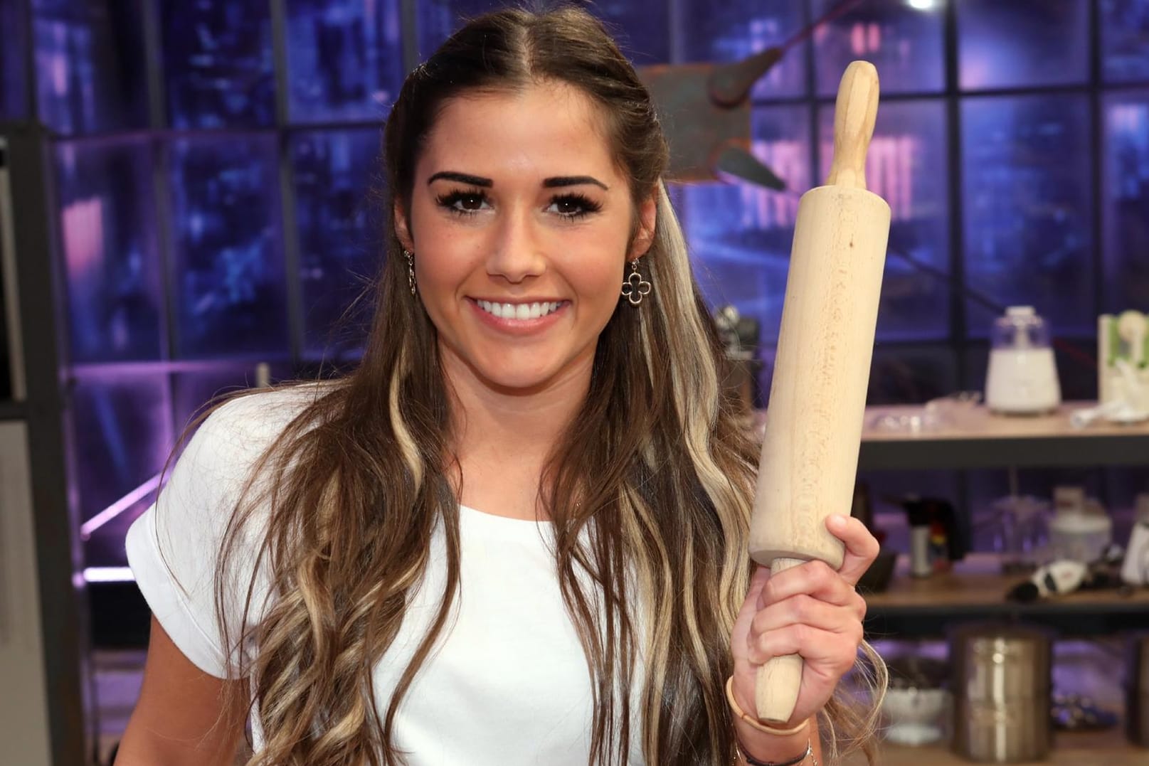 Sarah Lombardi kam dieses Mal allein zu "Grill den Henssler".
