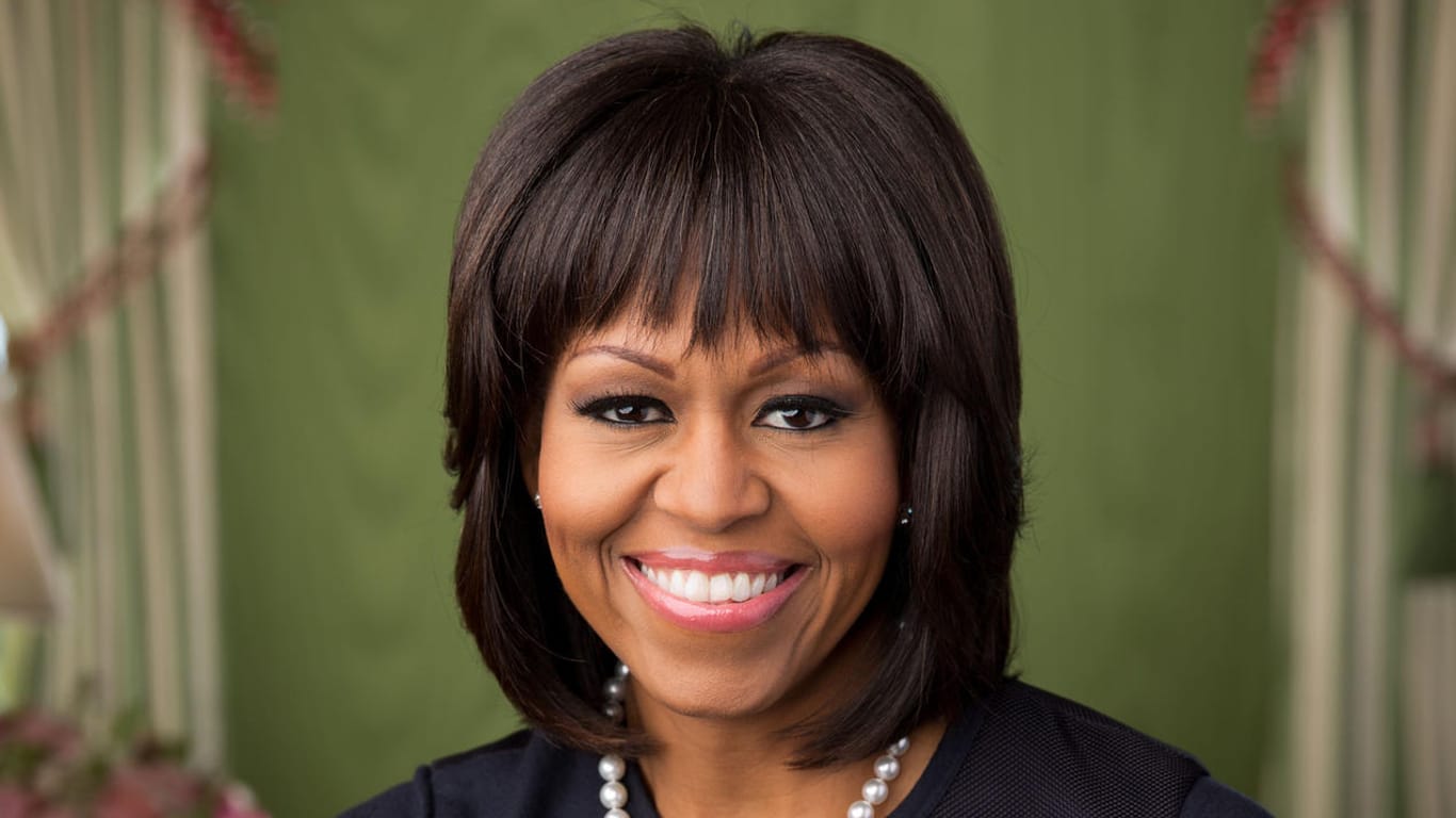 So präsentierte sich 2013 Michelle Obama als First Lady.