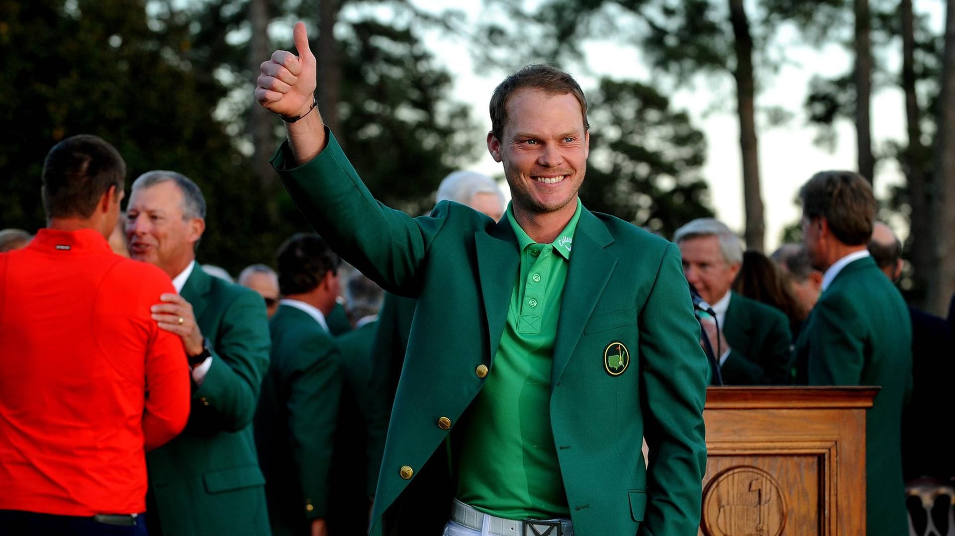 Der letztjährige Champion Danny Willett.