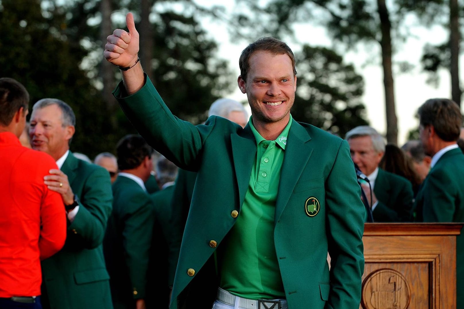 Der letztjährige Champion Danny Willett.