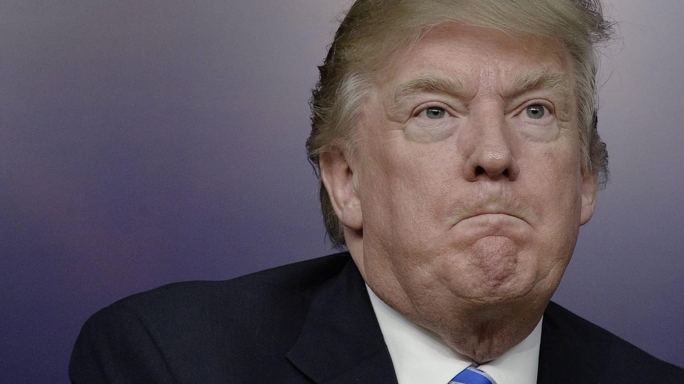 IS-Sprecher Al-Muhadscher bezeichnete US-Präsident Trump als "widerlichen Idioten".