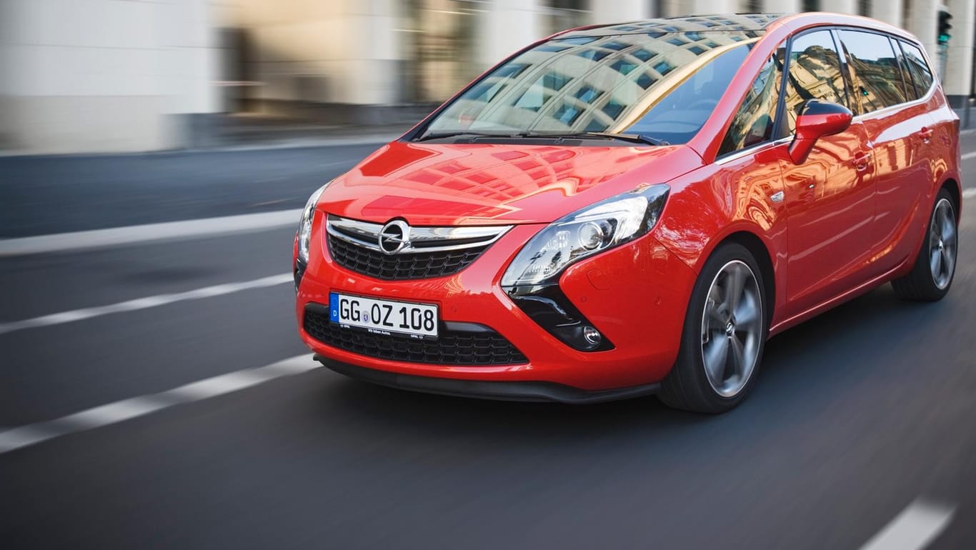 Der Opel Zafira bietet genug Platz für die ganze Familie.