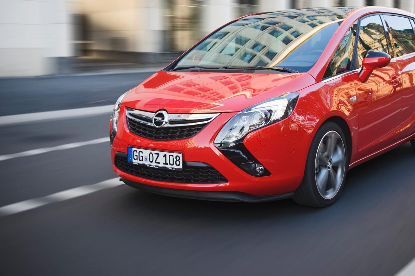 Der Opel Zafira bietet genug Platz für die ganze Familie.