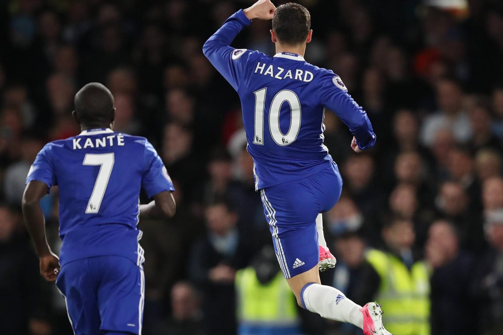 Eden Hazard schoss mit seinem Doppelpack die Blues zum Sieg.