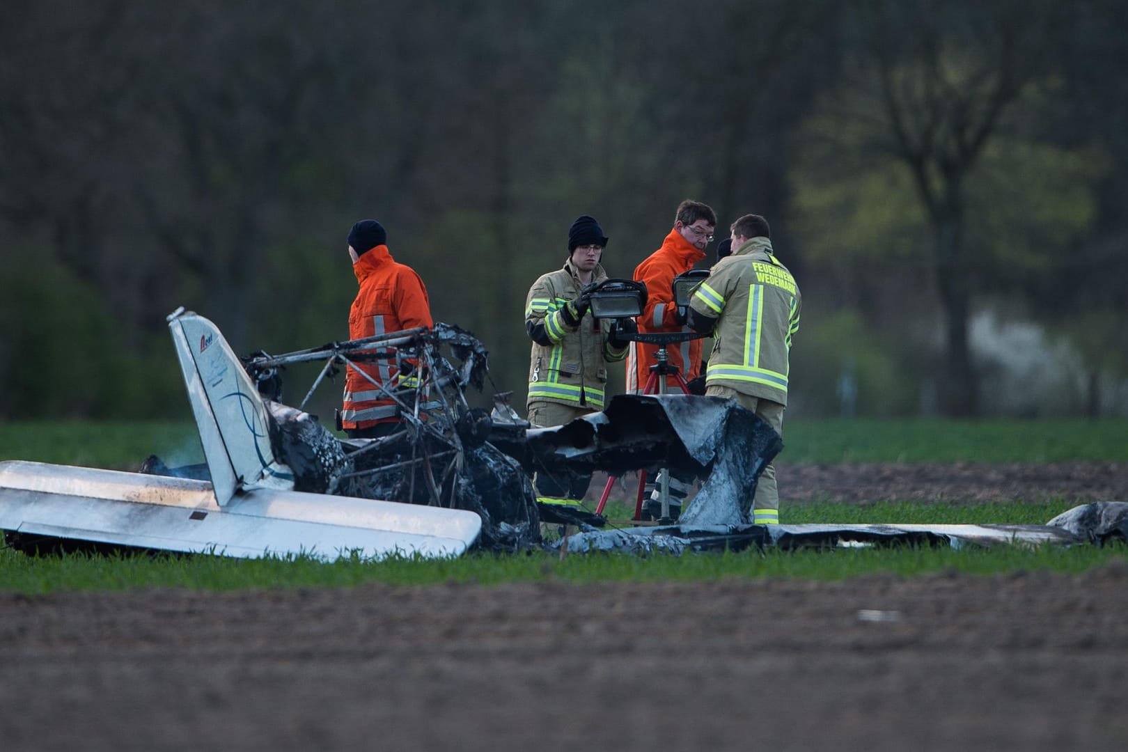 Flugzeugabsturz bei Wedemark